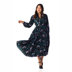 CROSBY BY MOLLIE BURCH | Leah Maxi Dress in Twilight Floral | Size M